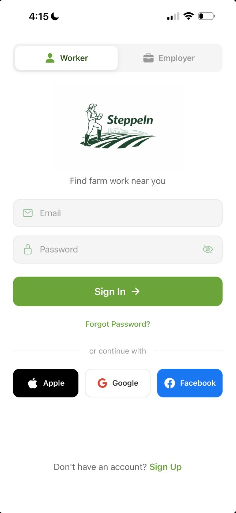 SteppeIn App